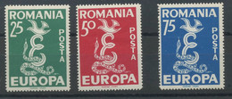 PRO Europa NON éMIS 1958. 3 Val** Coté Dallay En 2004 = 50-euros - Autres & Non Classés