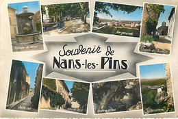 NANS LES PINS - Plusieurs Vues - 8268 - Nans-les-Pins