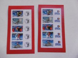 FRANCE  F4120A  * *   No YT  4120A/ 4124A  NON PLIE  MEILLEURS VOEUX LOGO LES 2 LOGOS - Unused Stamps