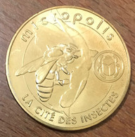 12 MICROPOLIS CITÉ DES INSECTES ABEILLE MÉDAILLE SOUVENIR MONNAIE DE PARIS 2013 JETON TOURISTIQUE MEDALS TOKENS COINS - 2013