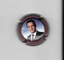 Boisson, Capsule De Champagne Contour Marron  PIERRE  MIGNON, Président  NICOLAS  SARKOZY - Mignon, Pierre