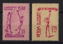 Roumanie - N°1380 + 1381 - Volley Ball - Cote 23€ - ** Neuf Sans Charniere - Unused Stamps