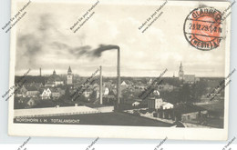 4460 NORDHORN, Gesamtansicht 1928, Rauchende Kamine - Nordhorn