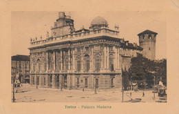 CARTOLINA: TORINO - PALAZZO MADAMA (MOVIMENTATA) - VIAGGIATA - F/P - B/N - LEGGI - Palazzo Madama