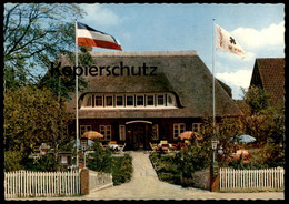 ÄLTERE POSTKARTE ST. PETER-ORDING CAFÉ GLÜCK IM WINKEL FRIEDRICH JENSEN Ansichtskarte AK Postcard Cpa - St. Peter-Ording