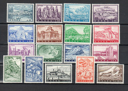 Grèce YT N°726/742  Série Touristique Neuf *** MNH - Unused Stamps