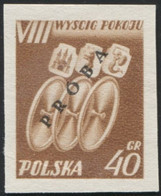 Poland 1955, Mi 905 VIII International Cycling Peace Race Original Proof Colour Guarantee PZF Expert Wysocki MNH** W04 - Proofs & Reprints