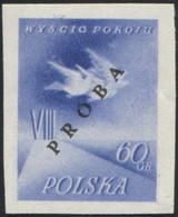 Poland 1955, Mi 906 VIII International Cycling Peace Race Original Proof Colour Guarantee PZF Expert Wysocki MNH** W04 - Prove & Ristampe