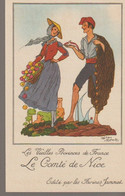 LES VIEILLES PROVINCES DE FRANCE - LE COMTE DE NICE - FARINES JAMET - JEAN DROIT - FORMAT CARTE POSTALE - Collections