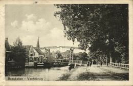 Nederland, BREUKELEN, Vechtbrug (1917) Ansichtkaart - Breukelen