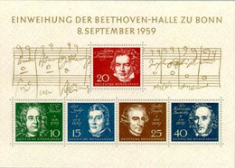 Germany - 1959 - Mi:DE BL 2, Sn:DE 804, Yt:DE BF1**MNH - Look Scan - 1959-1980