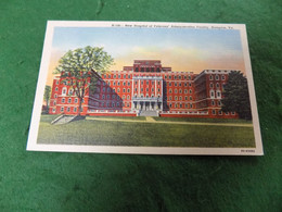 VINTAGE USA: VA Hampton New Hospital Of Veterans Admin Facility Tint Curteich - Hampton