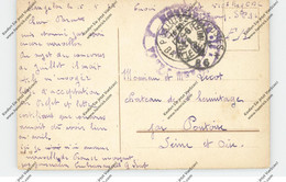 5205 SANKT AUGUSTIN - HANGELAR, Postgeschichte, Franz. Militärpost  1922 - St. Augustin