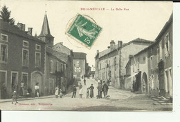 88 - Vosges - Bulgnéville - La Belle Rue - Animée - - Bulgneville