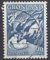 GROENLANDIA - 1957 - Yvert 30 Usato. - Used Stamps