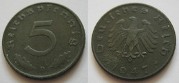 5 Pf - 1947 - 5 Reichspfennig