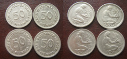 50 Pf - 1949-complet - Other & Unclassified