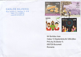 91783- FESTIVAL, FOOD, CHEESE, MADEIRA, FINE STAMPS ON COVER, 2019, PORTUGAL - Lettres & Documents
