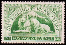 1920. New Zealand. Victory Issue ½ D.  Hinged. (MICHEL 155) - JF410376 - Neufs