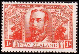 1920. New Zealand. Victory Issue 1/-  Hinged. (MICHEL 160) - JF410387 - Ongebruikt