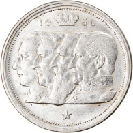 Monnaie, Belgique, 100 Francs, 100 Frank, 1950, TTB+, Argent, KM:138.1 - 100 Franc