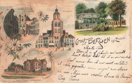 Bergen Op Zoom Oude Lithokaart VN1991 - Bergen Op Zoom