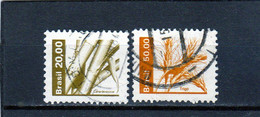 BRESIL    1992 Y.T. N° 1544  à  1547  Incomplet  Oblitéré - Used Stamps