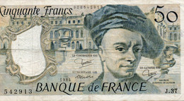 FRANCE 50 FRANCS 1984 P-152  CIRC. - 50 F 1976-1992 ''quentin De La Tour''