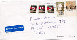 Lettera Viaggiata Dal Canada All'Italia 2008 - Postal History