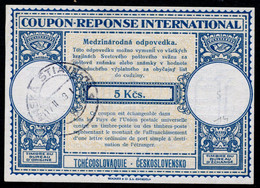 TCHÉCOSLOVAQUIE  International Reply Coupon / Coupon Réponse International - Sin Clasificación