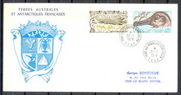Recommandée - TAAF Port Aux Français Kerguelen 1979 - Terres Australes Et Antarctiques Françaises - ALBATROS - (1) - Altri & Non Classificati