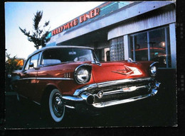 ►  Pink Red CADILLAC    -  Hollywood Diner - "Route 66" - Route ''66'