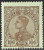 Portugal – 1910 King Manuel II 100 Réis Mint Stamp - Ongebruikt