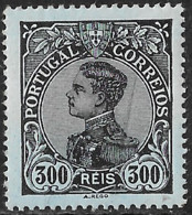 Portugal – 1910 King Manuel II 300 Réis Mint Stamp - Neufs