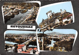 43-RETOURNAC- MULTIVUES - Retournac