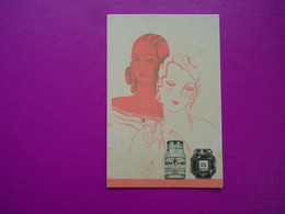 CARTE PARFUMÉE - CRÈME SIMON - Visages Femmes - - Anciennes (jusque 1960)