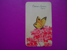 CARTE PARFUMÉE - CRÈME SIMON - Papillon - - Anciennes (jusque 1960)