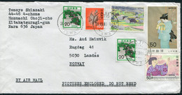 Japan Airmail Cover Oji Nara - Landas Norway - Storia Postale