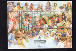 Canada 1994 - International Year Of The Family/Année Internationale De La Famille - Minisheet - MNH**- Excellent Quality - Andere & Zonder Classificatie