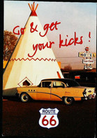 ► BUICK   Riviera & Indian  Tipi "Route 66" - Route ''66'