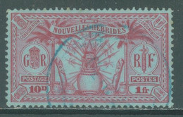 NEW HEBRIDES NOUVELLES-HEBRIDES - USED/OBLIT. - 1925 - 10d 1 Fr - Yv 88 - Lot 22793 - Oblitérés