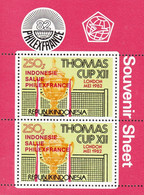 Indonesia 1982  Badminton  Michel  Bl.45b  MNH 28812 - Badminton