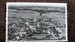 CPSM COURGENAY AJOIE VUE D AVION PHOTO AEROPORT LAUSANNE ED PERROCHET - Courgenay