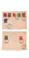 1944 - RODI/ITALIAN ADMINISTRATION - Catg. Unif. 126/131+E5/6 - FDC - (W012..) - Îles Ioniennes