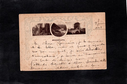 Rare CPA - MONMOUTH - 1901 / Au Dos Cachet Monmouth Et Cachet LA ROCHEFOUCAULD (Charente) - Monmouthshire