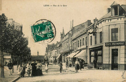 Lens * Rue De La Gare * Le Café Métropole - Lens
