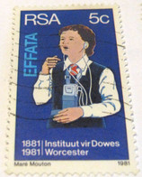 South Africa 1981 The 100th Anniversary Of The Institutes For Deaf And Blind, Worcester 5c - Used - Other & Unclassified