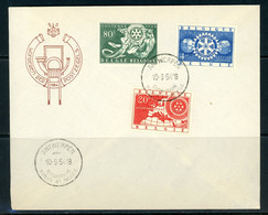 BE   FDC  982 - 984      ---    Antwerpen : Wonderen Der Postzegels 1A954 - 1951-1960
