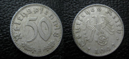 50 Pfennig 1942 - B - 50 Reichspfennig