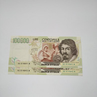 ITALIA - P 117b Serie Speciale 100000L 25/7/2001 UNC (2Consecutivi) - 100.000 Lire